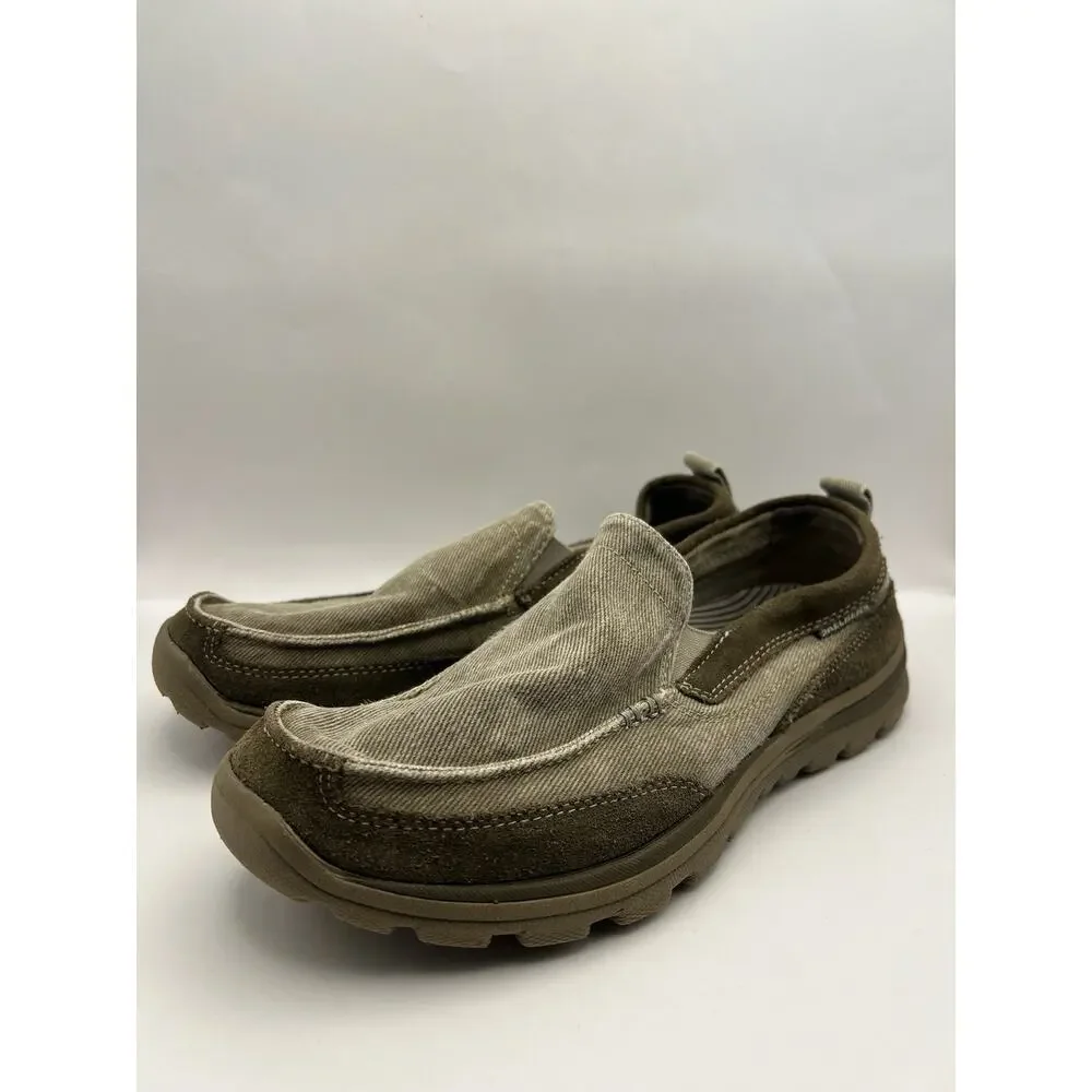 Skechers Relaxed Fit Superior Milford Casual Slip-On Loafers Men Size 9.5